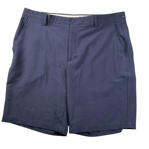 FootJoy Golf Shorts Mens W40 Navy Blue Excellent Performance Stretch‎ Flat Front